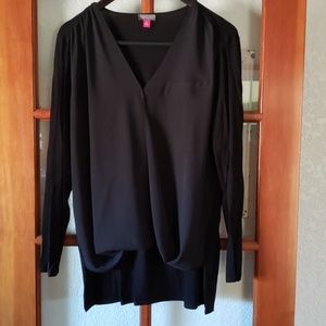 Vince Camuto blouse black size xl